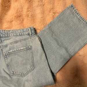 GARAGE baggy straight jeans